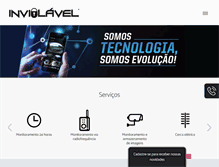 Tablet Screenshot of inviolavel.com